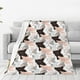 thumbnail image 1 of Balery Pigs Manta de Felpa Suave y Acogedora – Cobija de Franela Aterciopelada para Cama, Lavable y Cálida para Sofá, Mascotas, Transpirable-40"x30", 1 of 7