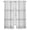 Light Gray Beige, variant on Black White Check Tier Curtains 24 Inch Length, Farmhouse Line Buffalo Plaid Cafe Short Curtains for Bathroom Over Sink, Small Kitchen Curtain Light Filtering Tiered Drapes 2 Panels 27.5"Wx24"L