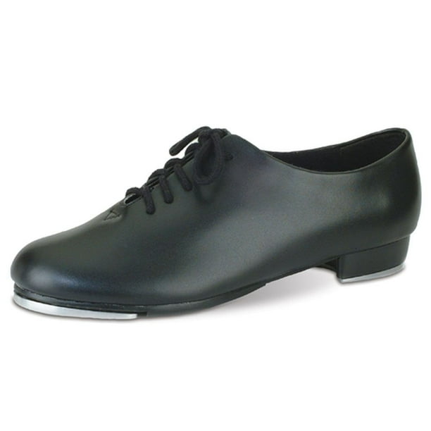 Danshuz Danshuz Womens Black Oxford Lace Up Tap Dance Shoes Size