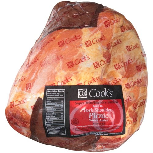 Cook's Hickory Smoked BoneIn Whole Shoulder Picnic Pork, 9.011.0 lb