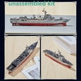 thumbnail image 3 of 1:1000 Ensembles de Navires en Métal 052D Modèle de Destroyer Modèle Militaire Kit Bricolage Kit Non Assemblé, 3 of 11