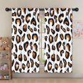 thumbnail image 5 of Blackout Kids Curtains,Black and Orange Of Leopard Print Childrens Insulated Curtains Set Of 2,Bedroom Essentials,Toddler Room Decor 52"x63", 5 of 5