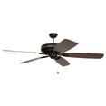thumbnail image 2 of Supreme Air 62" Ceiling Fan in Brushed Polished Nickel with 70" Supreme Air Blades in Revers, 2 of 4