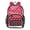 Symmetrical Pattern, variant on Clear Backpack 12L Large Capacity Transparent Waterproof Symmetrical Crosses