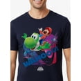 thumbnail image 2 of Super Mario Galaxy, Men's & Big Men's Graphic Tee, Wahooo, Sizes S-3XL, 2 of 5