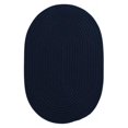 thumbnail image 1 of Colonial Mills Rug BR52R072X072 Boca Raton - Navy 6 ft. round Braided Rug, 1 of 1
