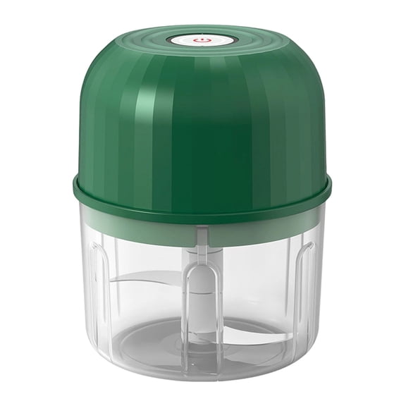 Mini Food Chopper, Model Type-c Rechargeable Food Processor Electric, Garlic Crusher, Onion Chopper, Portable Mini Food Processor for Vegetable Electric Garlic Chopper Green 4.4*3.6*3.6 In