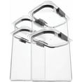 thumbnail image 2 of Brilliance Pantry Food Storage Containers, Set of 4 (8 Pieces), BPA-Free, Clear, Airtight, 2 of 7