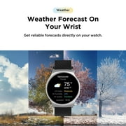 Motorola Moto Watch 120 1.43 AMOLED Bluetooth AI Smartwatch, Silver