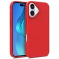 thumbnail image 1 of Degradable Eco-Friendly Wheat Straw Case For iPhone 16 15 14 13 12 11 Pro Max Mini 8 7 Plus SE Solid Soft Shockproof Matte Cover Red iPhone 7Plus-8Plus, 1 of 6