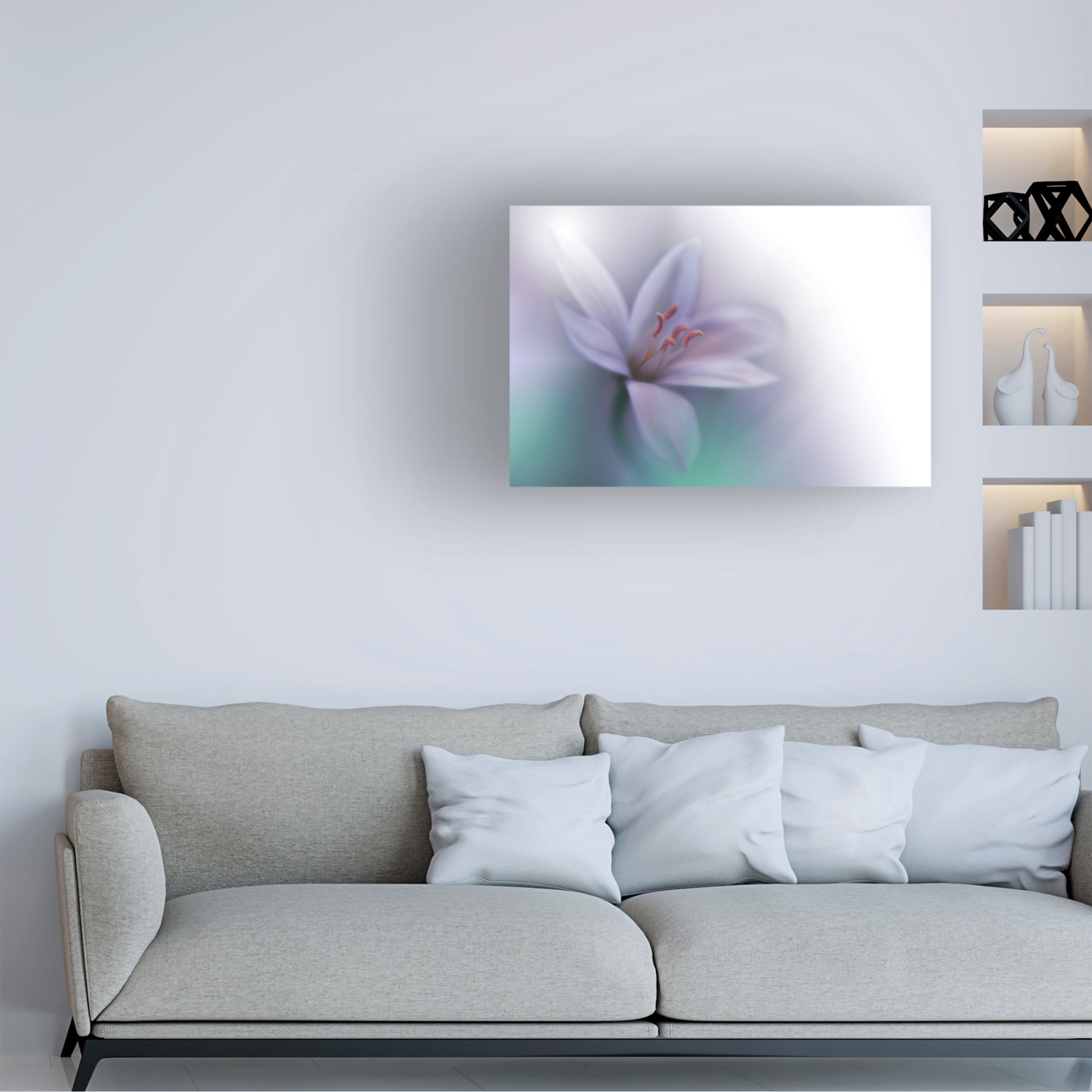 Canvas Wall Art - Juliana Nan 'Beyond ' Wall Art for Living Room, Bedroom, or Office D?cor by Trademark Fine Art - 24 x 16 Inches