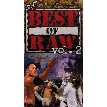 WWF Best of Raw Vol. 2 (2001) Wrestling WWE VHS