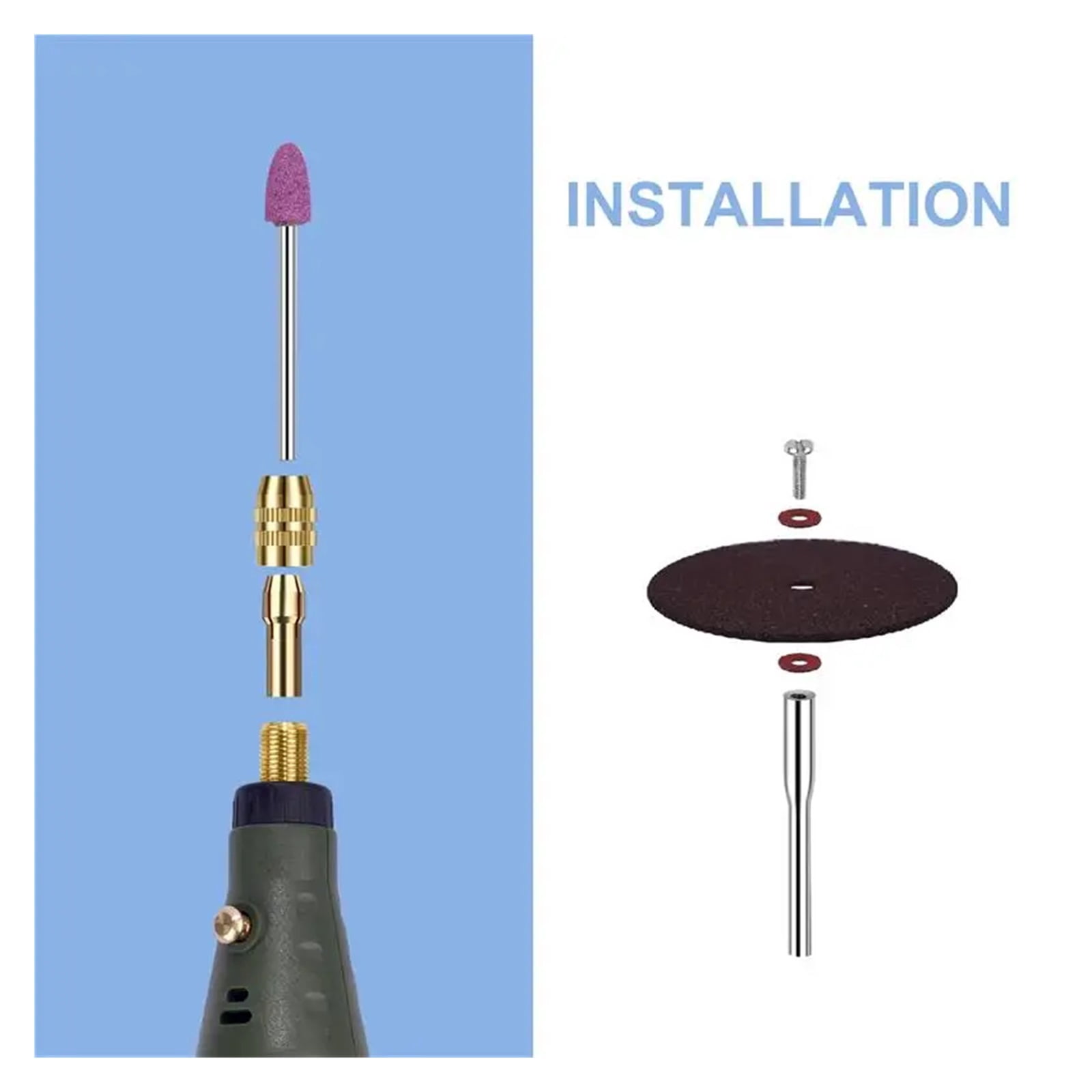 Mini Electric Drill Set Jewelry Equipment DIY Epoxy Resin Jewelry Making Tool Kit For Bead Wood Resin Craft Polishing Drill