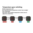 thumbnail image 3 of Bufanda calefactora eléctrica 3 niveles Control de temperatura USB cálido ANGGREK Otros, 3 of 8