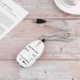 thumbnail image 2 of 1Pc Guitar Audio Cable Guitar Connection Effector Cable Instrument Audio Cable for Man Woman(White), 2 of 5