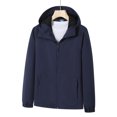 thumbnail image 7 of BLVB Mens Womens Windproof Jacket Waterproof Mountain Sport Jacket Hooded Trench Coats Windbreaker Raincoat Outerwear, 7 of 7