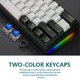 thumbnail image 4 of Teclado mecánico para juegos de 60 teclas, retroiluminación RGB con interruptores azules para PC, 4 of 7