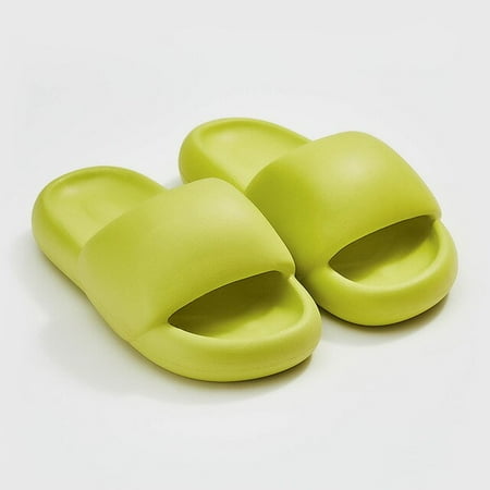 

CoCopeanut EVA Couple Home Shoes Slides Women Breathable Comfy Indoor Sandals Slippers Unisex Man Female Summer Outdoor Light Bread Slipper