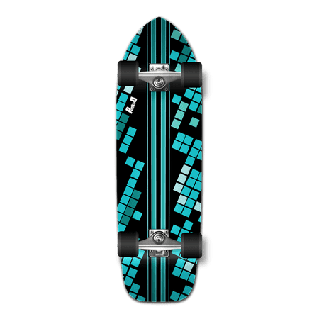 Yocaher Old School Longboard Complete - Black Digital Wave price history on PriceWatchPro