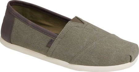 TOMS Men's Washed Canvas Classic Slip-On Shoes ft. Ortholite - image 2 of 4