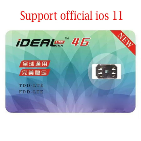 iDeal Unlock Turbo Sim Card GPP for iPhone 7 Plus For6S6-Plus-5-5S-5C-SE
