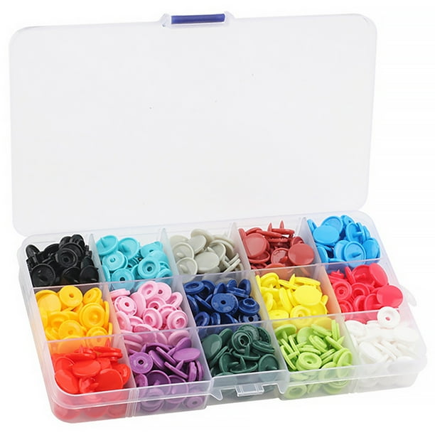 Snap Button Kit Plastic Snap Set T5 Clothing Snap Fastener Tool