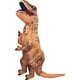thumbnail image 1 of Disfraz inflable de dinosaurio Rubie's T-Rex con sonido para niños, 1 of 7