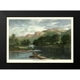 thumbnail image 2 of Leader, Benjamin W. 14x11 Black Modern Framed Museum Art Print Titled - Enchanted Mountain, 2 of 5
