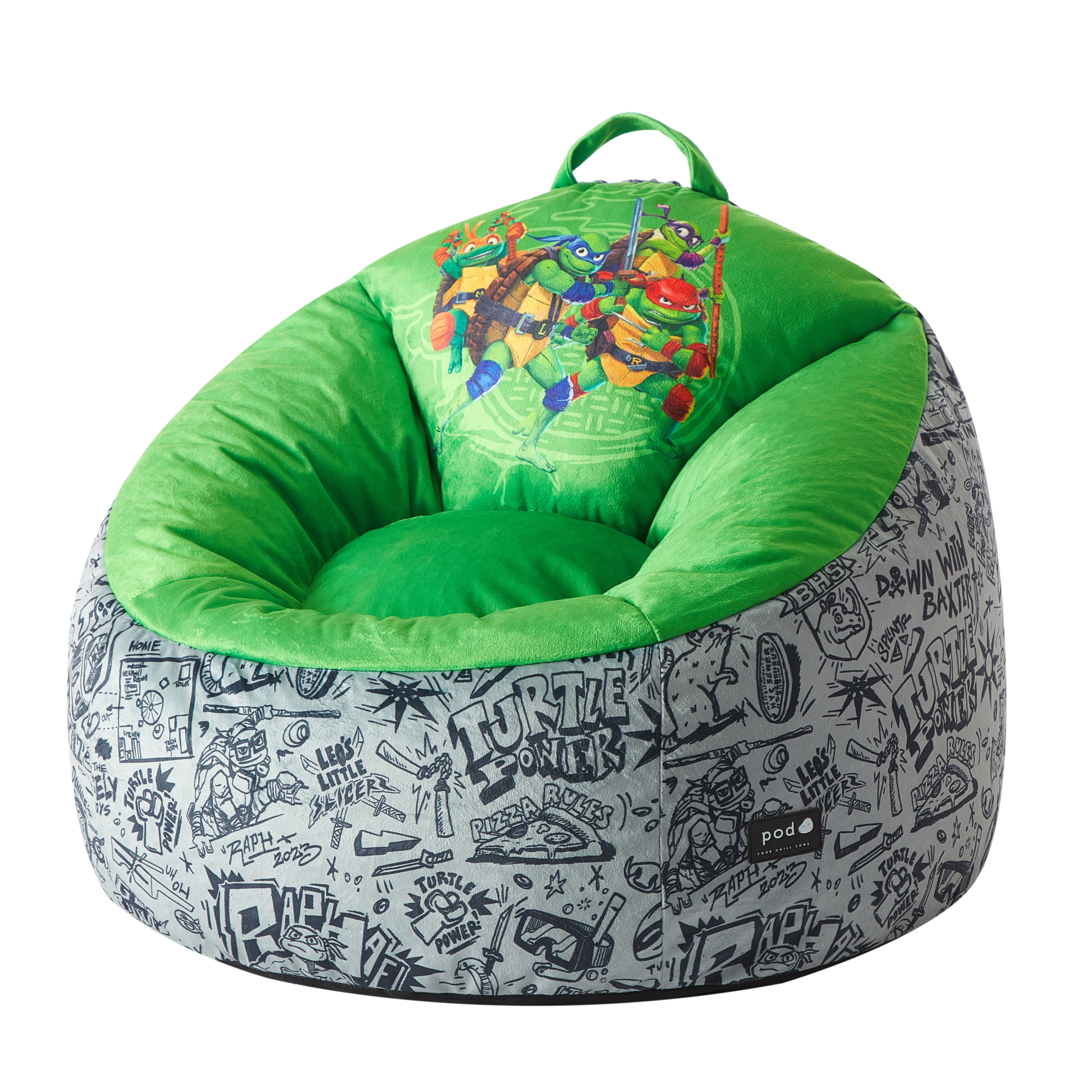 Teenage Mutant Ninja Turtle Plush Bean Bag - Walmart.com