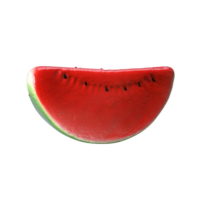 MasteelfCA Fruit Photo Props Education Display Props Creative Gift Plastic Artificial Home Wedding Showcase Decorations (Watermelon)