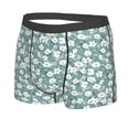 thumbnail image 5 of Goofa Floral Printed Men's Boxer Briefs Underwear, Moisture-Wicking Underwear, Trunk,Soft and Breathable Cotton Underwear-, 5 of 9