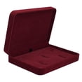 thumbnail image 2 of Caja de Presentación de Joyería Perfecl de Madera Terciopelo Vino Rojo, 2 of 5
