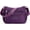 Purple, variant on Crossbody Shoulder Bag for Women Handbag Purse, Large Nylon Tote with Adjustable Strap