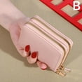 thumbnail image 1 of Wbxfbo PU Money Clip Wallet,CrossBorder Womens,Lychee Print Compact Clutch, 1 of 8