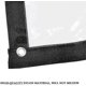 thumbnail image 4 of Waterproof Tarpaulin With Eyelets, Protective Tarpaulin, Transparent, 4 of 4