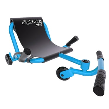 EzyRoller Blue Mini Riding Machine Foot-to-Floor Ride-On