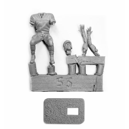 Electric Gridiron Offensive Lineman 02 Electric Football Action (Best Shoulder Pads For Offensive Lineman)