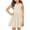 Beige, variant on TIREOW Girls Summer Vest Dresses Cute Sleeveless Dress Polka Dot Printed Daily A Line Casual Beach Dresses