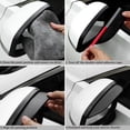 thumbnail image 6 of 2x Sport Car SUV Van Rear View Side Mirror Rain Board Sun Visor Eyebrow Guard, 6 of 6