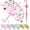 A-Cat Pink, variant on Kids Umbrella Clear Bubble Umbrellas for Rain,Safety Dome Windproof Umbrella for Kid Girls and Boys