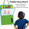 thumbnail image 6 of Busy Board for Toddler Montessori Sensory Toys Educational Learning Activities Board, 6 of 11