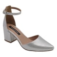 thumbnail image 1 of Zapatillas Poly en Piel vegana – Plata, 1 of 3