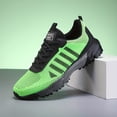 thumbnail image 2 of Men's Air Cushion Running Sneakers Breathable Knit Athletic Walking Shoes, 2 of 9