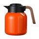 thumbnail image 1 of Cafetera térmica de acero inoxidable, tetera, 1200 ml, práctica jarra térmica Naranja, 1 of 9