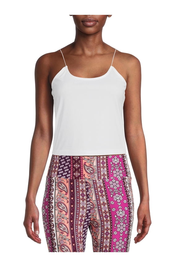 Juniors' Cropped Tank Top