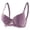 Purple, variant on Everyday Lace Bra For Comfortable Wear T Shirts Year Round Use Stylish Daily Design With Full Coverage Underwire Heavy Lifting, A, Purple