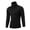 Black, variant on qucoqpe Men's Slim Fit Turtleneck Sweater Casual Twisted Knitted Pullover Sweaters