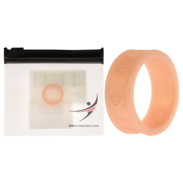 Anillo de boda con flor de silicona - Oro rosa de ROQ para mujer - Anillo de 4 mm