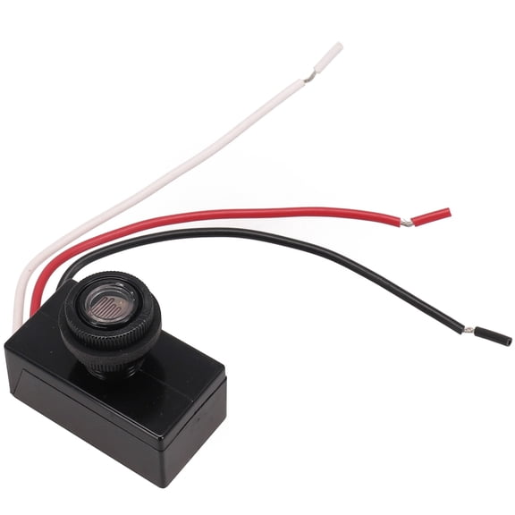 Outdoor Waterproof Automatic On Off Street Light Switch DC12V-48V LED Photocell Sensor Day Night Outdoor Light Control Sensor