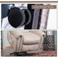 thumbnail image 4 of Topcobe Fauteuil Inclinable Fauteuil Inclinable Power Lift, Banquette-Lit Inclinable pour Salon, Fauteuil Inclinable Loveseat, Beige, 4 of 4